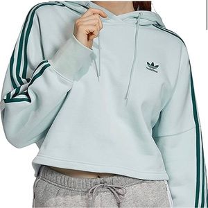 Adidas Cropped Hoodie